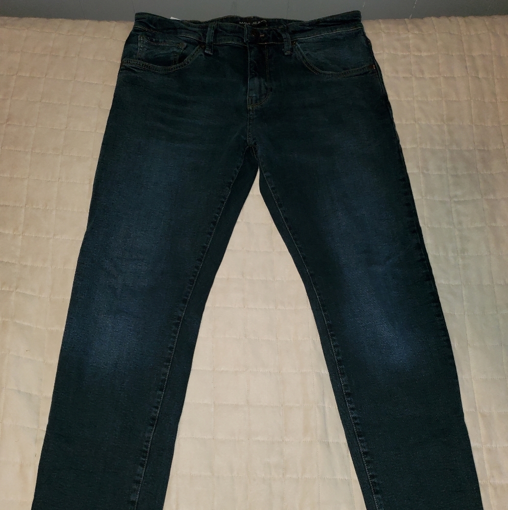 Mavi mens blue skinny jeans 32x30